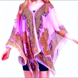 😍🆕Bohemian Shawl- Lilac Purple background